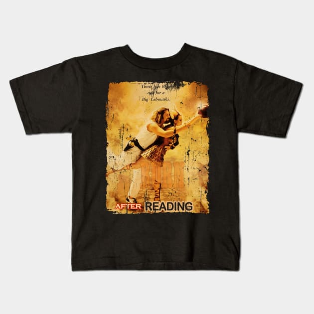 burn after reading 1 Vintage Look Kids T-Shirt by freshtext Apparel10